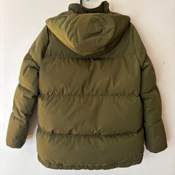 Madewell Olive Green Hooded Puffer Jacket Women’s XXS Winter Coat - Picture 14 of 16